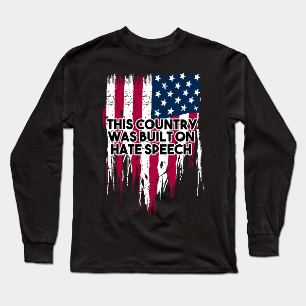 American flag shirt speech top